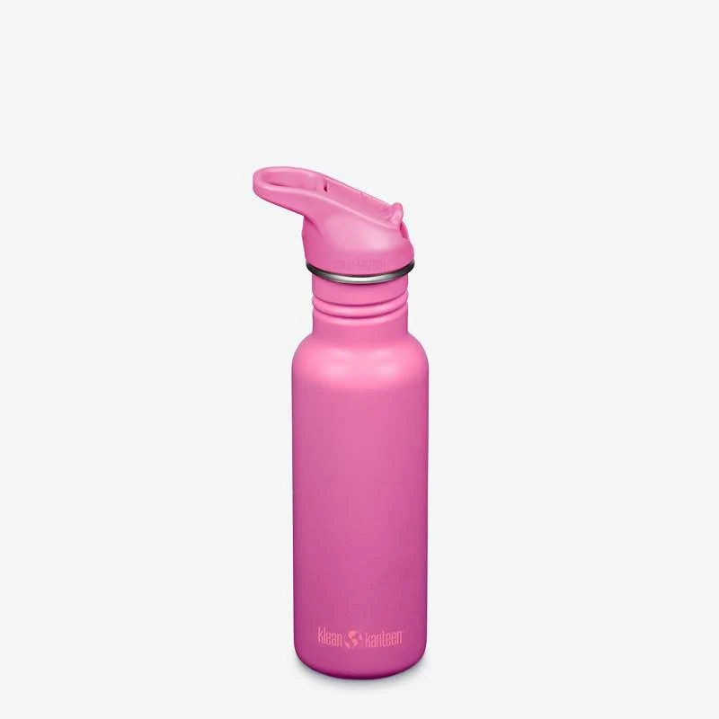 Klean Kanteen Classic Vattenflaska - Flip/Seal SportCap - 532ml - Rose Violet