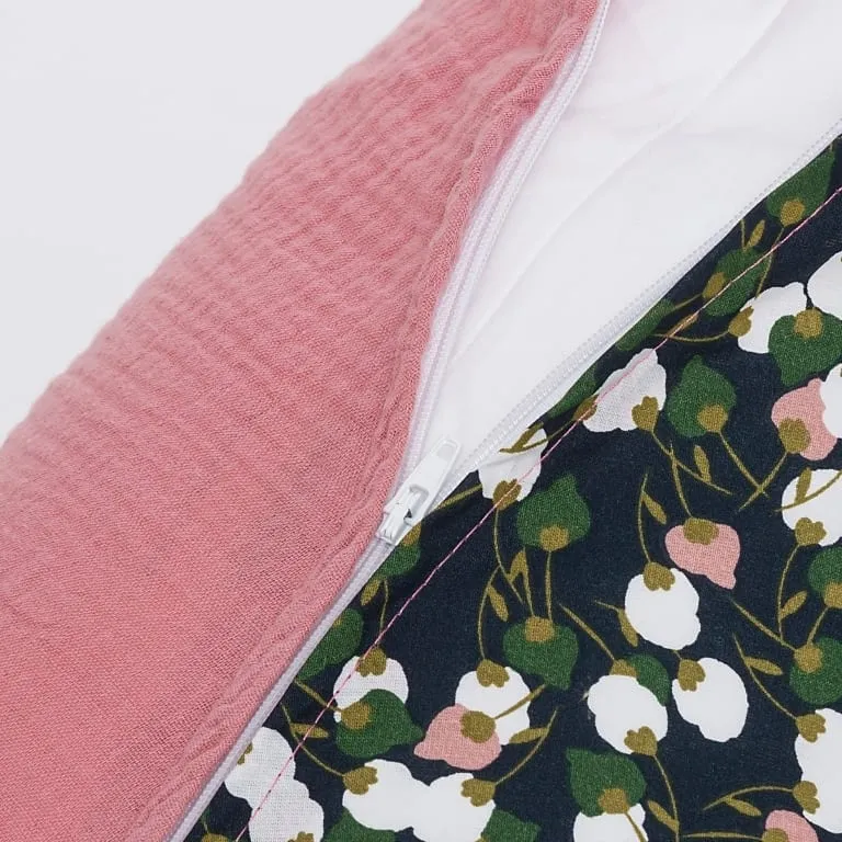 Snoozzz Graviditets- & amningskudde - Blossom rose