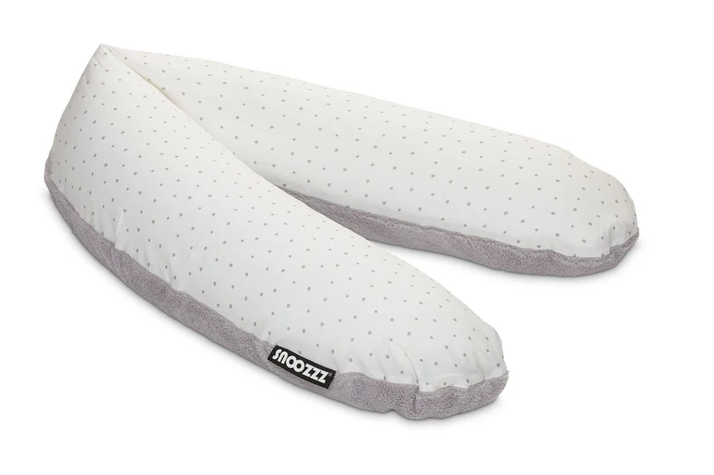 Snoozzz Graviditets- och amningskudde - Teddy mini prickar