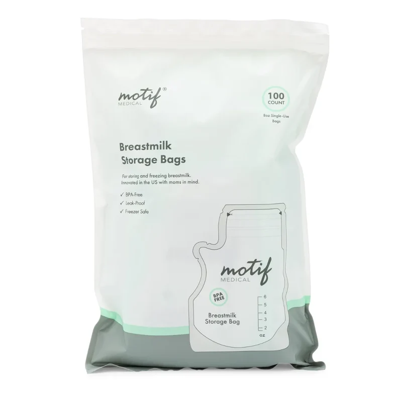 Motif Milk Storage Bags, Pack of 100