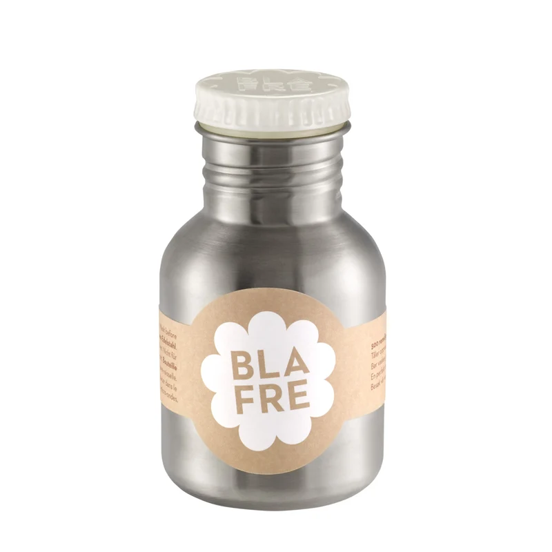 BLAFRE dricksflaska i rostfritt stål – 300 ml – Vit