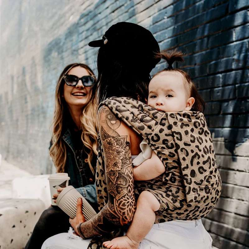 Fidella Fly Tai Bärsele - Leopard Guld - Toddler