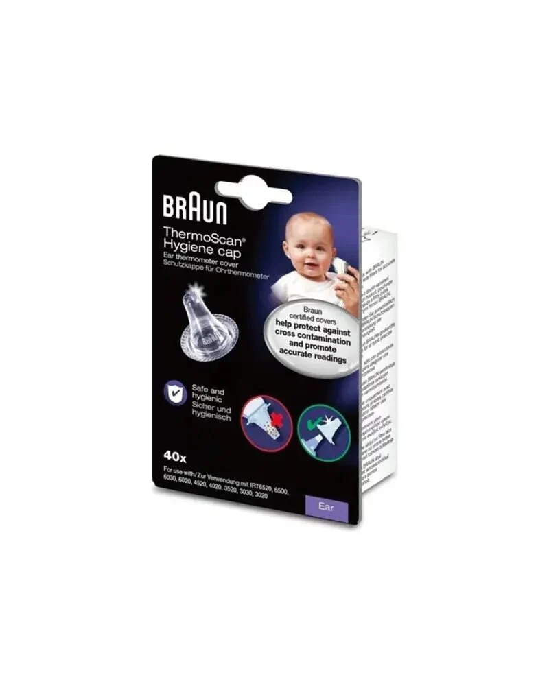 Braun 百靈｜LF40 耳溫槍專用耳套｜40個裝