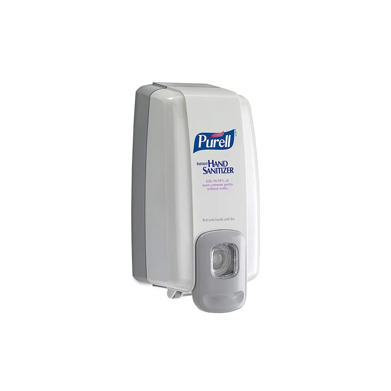 Purell NXT Space Saver Push-Style Sanitizer Dispenser - Dove Gray, 1000 mL