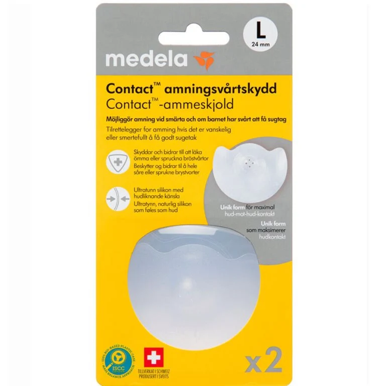 Medela Bröstvårtsskydd 2 st – stl L, 24 mm