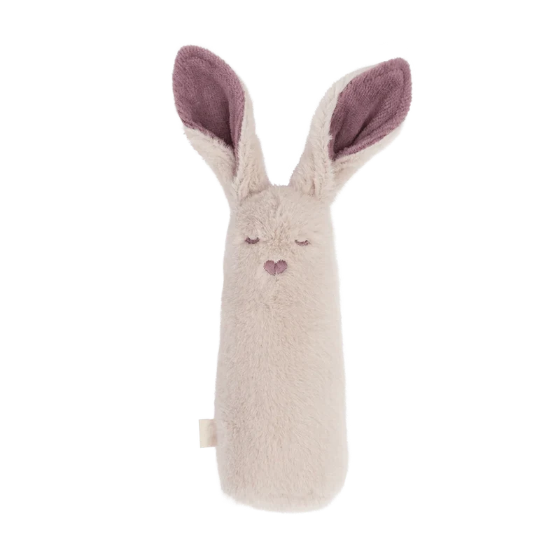 BIBS Känguru Baby skallra "Powder"