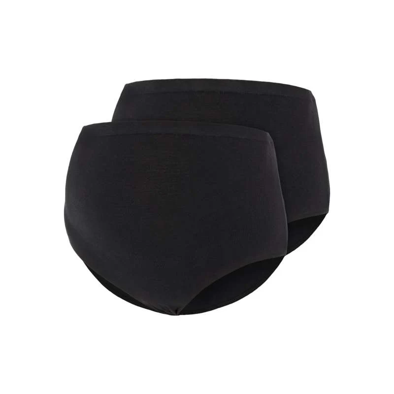 Mamalicious MLHEAL Graviditetsbyxor - 2-pack - Svart