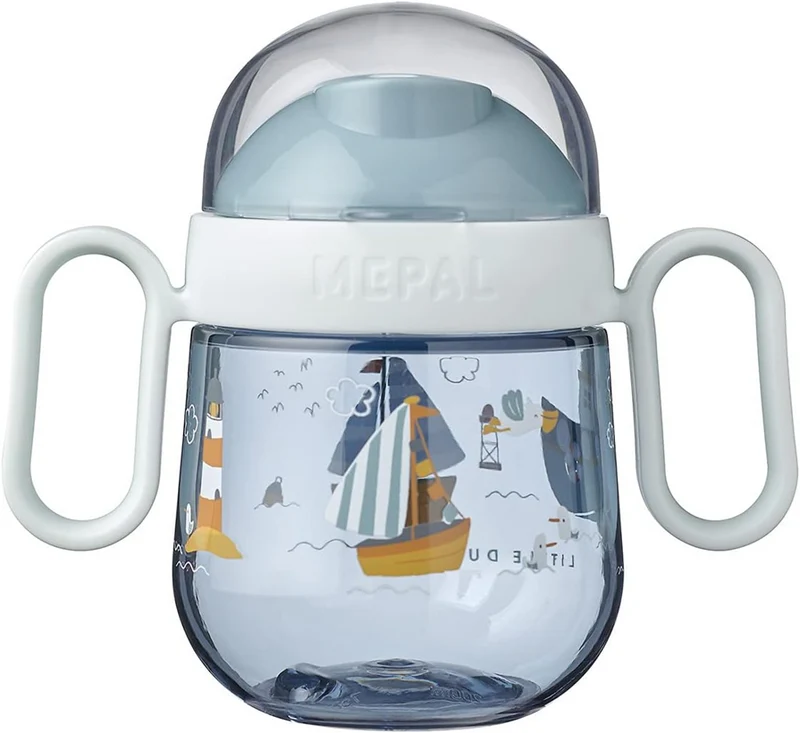 MEPAL Trainer Cup nepretekajúci pohár s náustkom 360 stupňov 300 ml 9 m+