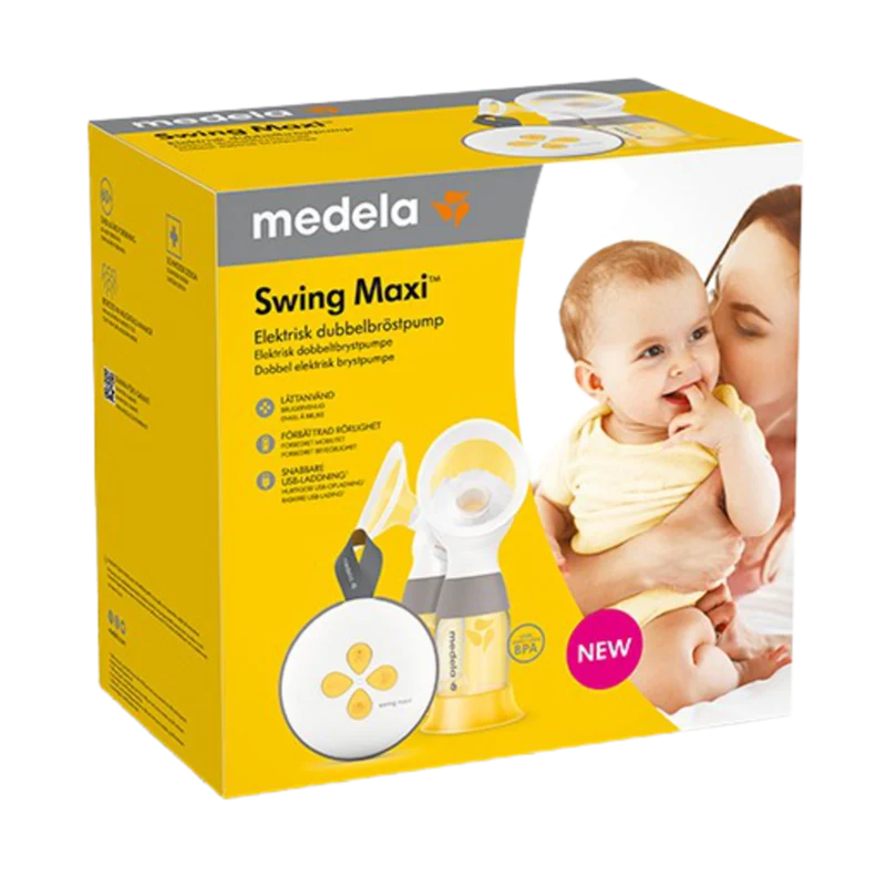 Medela - Swing Maxi - Elektrisk Dubbelbröstpump