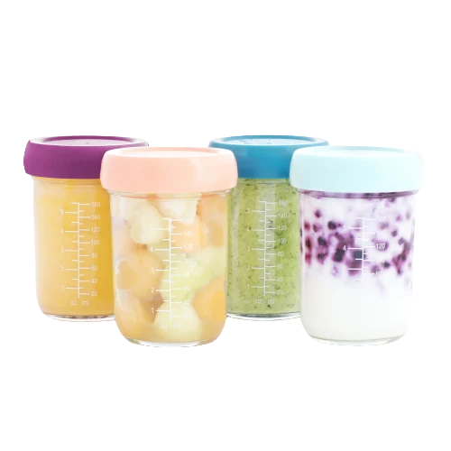 Babymoov glasburkar (4 st) - 240 ml