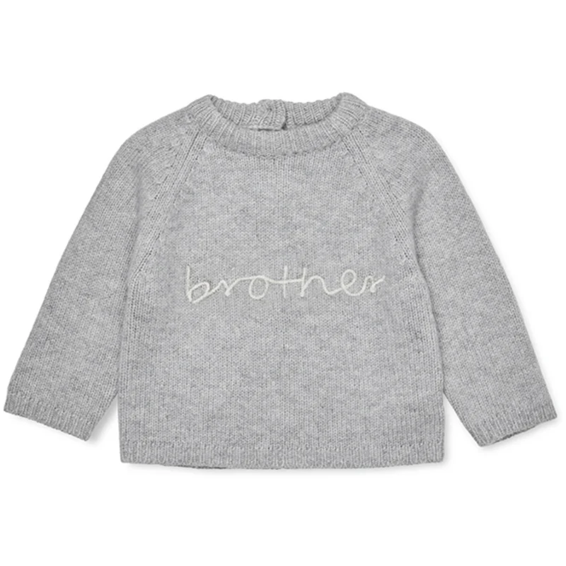 Lalaby Grey Brother Sweater Baby