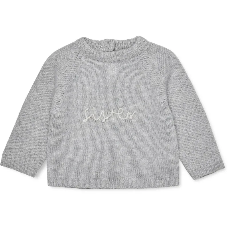 Lalaby Grey Sister Sweater Baby