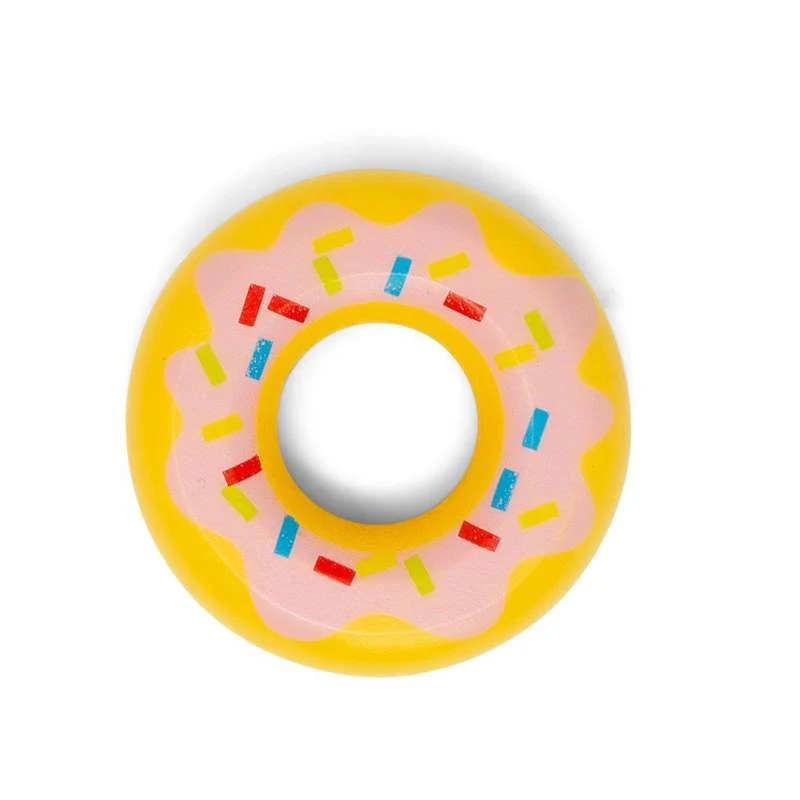 MaMaMeMo Play Food in Tree - Donut with Pink Glaze