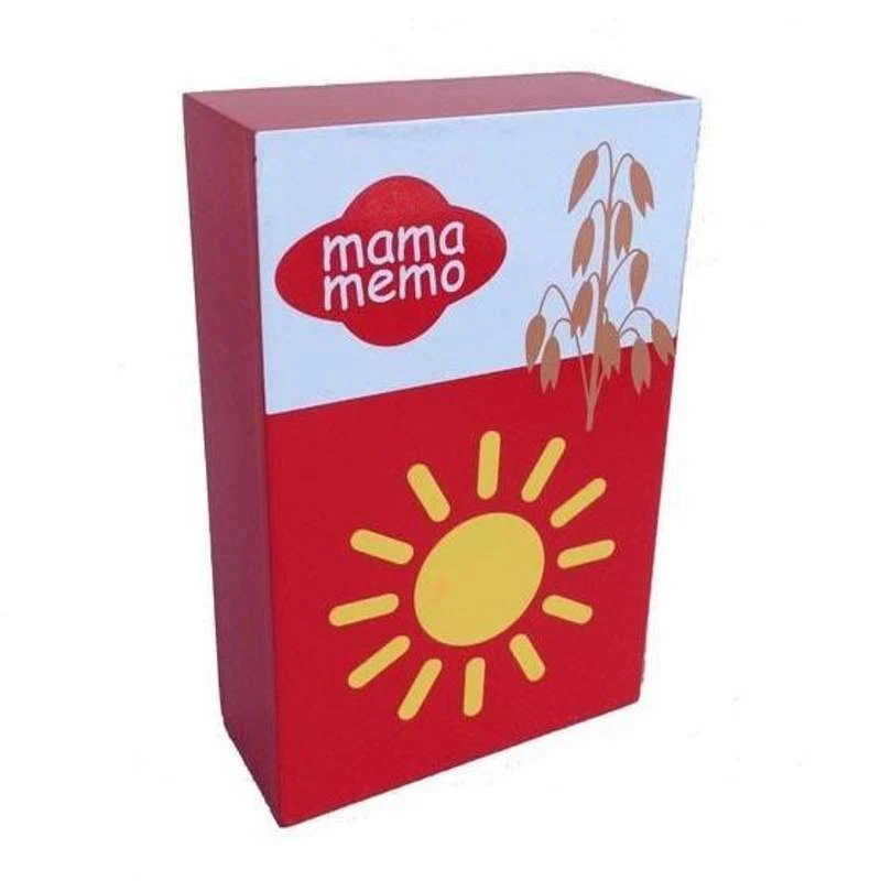 MaMaMeMo Play Food in Træ - Oatmeal in Package