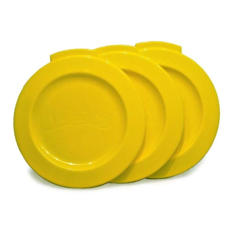 WOW CUP KIDS / 3-pack lid - yellow