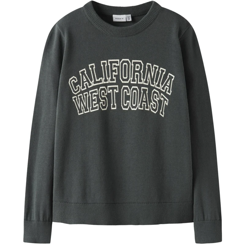 Name It Urban Chic Nkmtamlin Ls Loose Strikk Box
