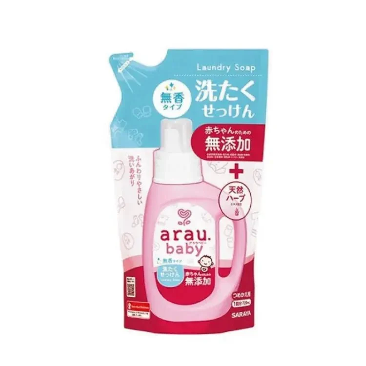 Arau｜嬰兒洗衣液｜720mL 補充裝