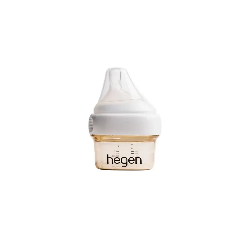 Hegen｜PPSU多功能方圓型寬口奶瓶｜60ml