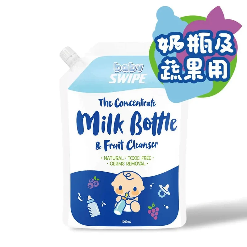 Baby Swipe｜奶瓶及蔬果濃縮洗劑｜1000ml｜補充裝