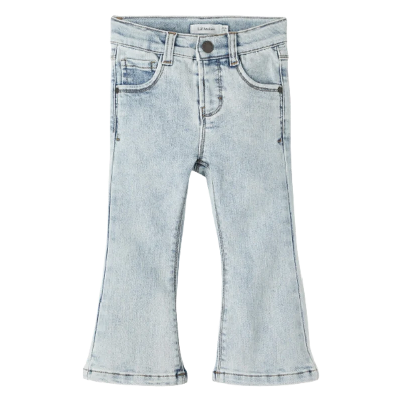 Lil' Atelier jeans - Bootcut Fit - Ljusblå denim
