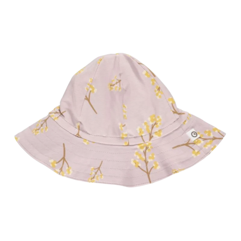 Müsli Ekologisk Sommarhatt med brett brätte - Filipendula - Rose Moon