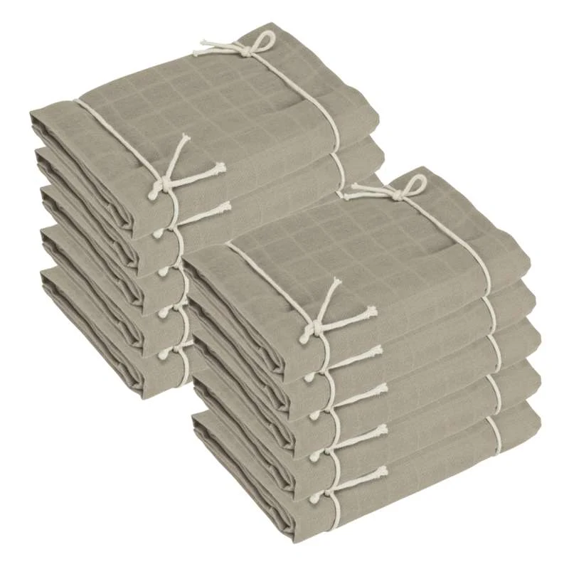 Oh'Naturel Ekologiska Tygblöjor - 10-pack - Lotus