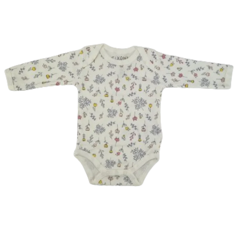 Fixoni body - New Nadja - Blommor - Vit