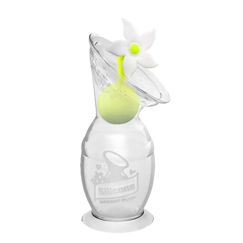 Haakaa Bröstpump med blomma - 150 ml