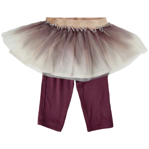 Minymo leggings med tyllkjol