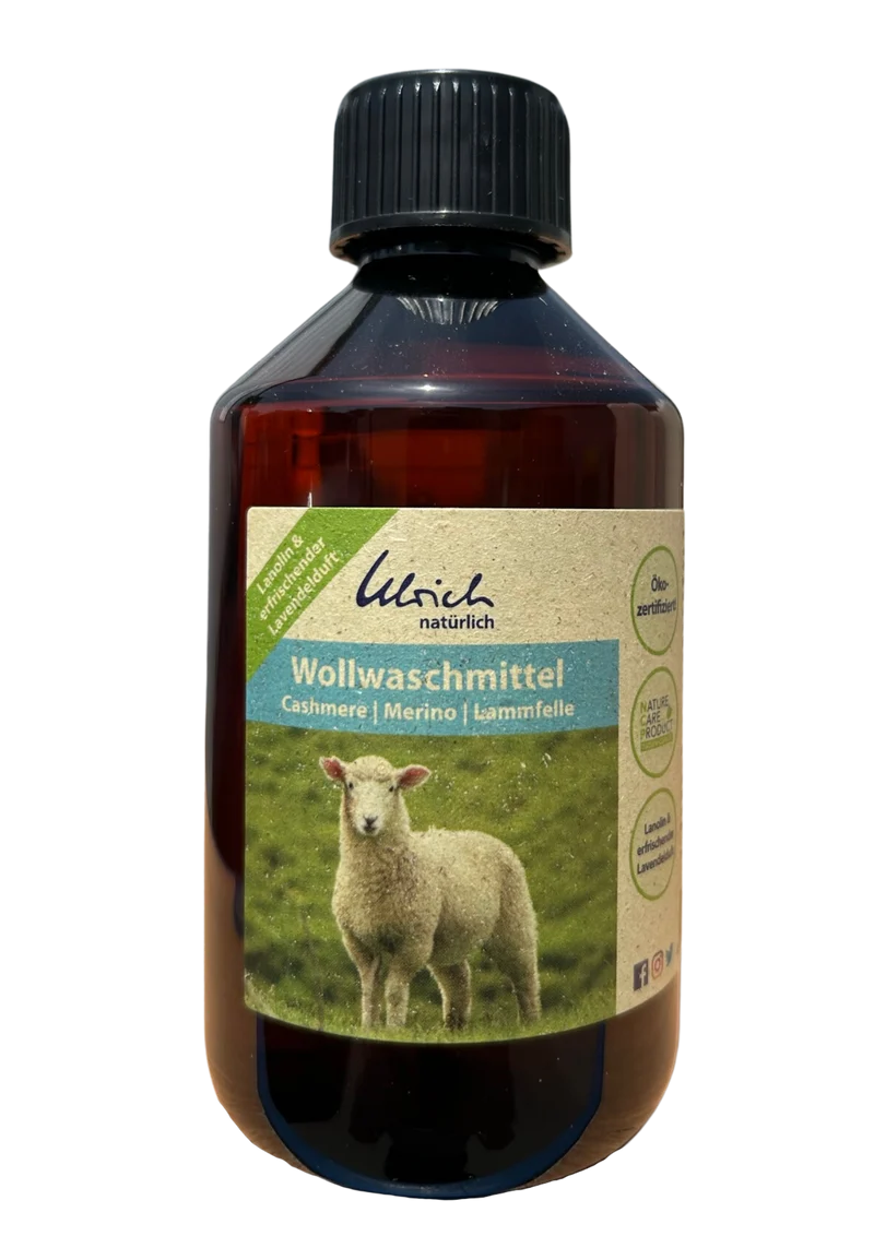 Ulrich Natürlich tvättmedel för kashmir, merino och lammskinn med lavendel - 250 ml