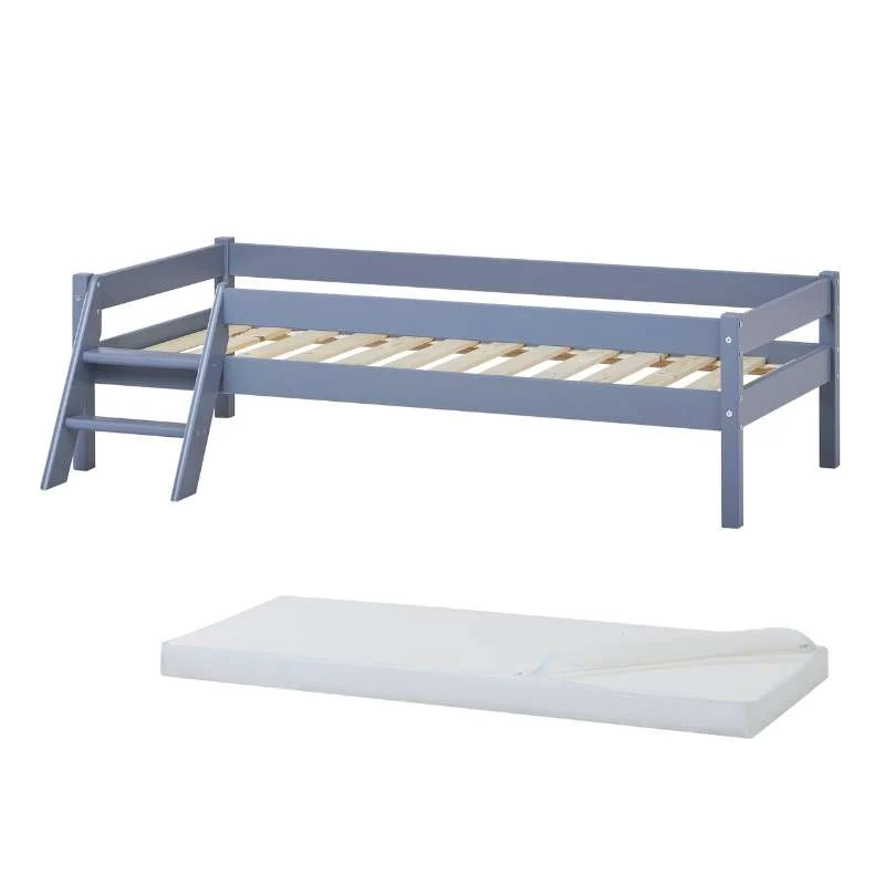 Kid'oh Juniorsäng m. Sweet Dream Madrass - 70x160 cm - Grå