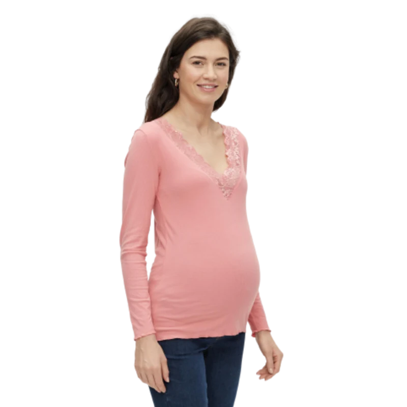 Mamalicious Mamma Blus - Trina - Dusty rose