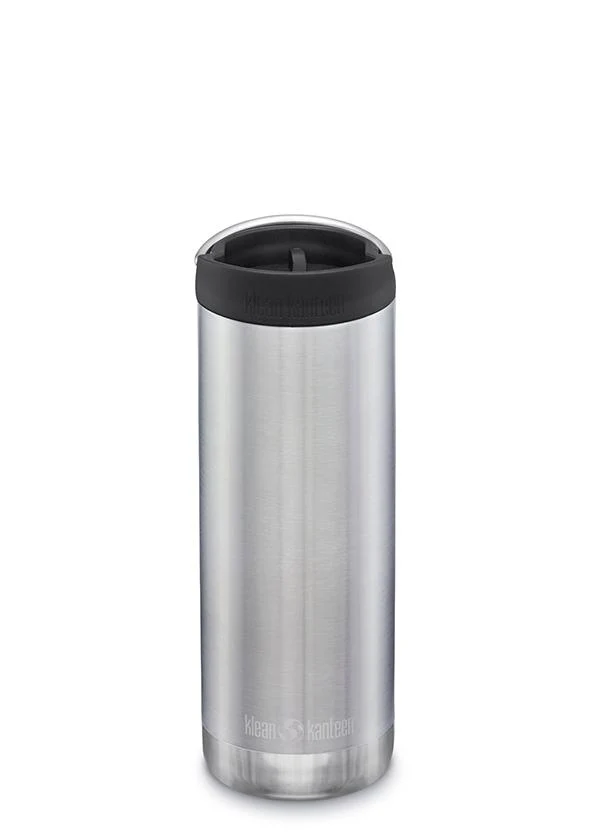 Klean Kanteen - TKWIDE- termoflaske 473 ml. - café cap - stål
