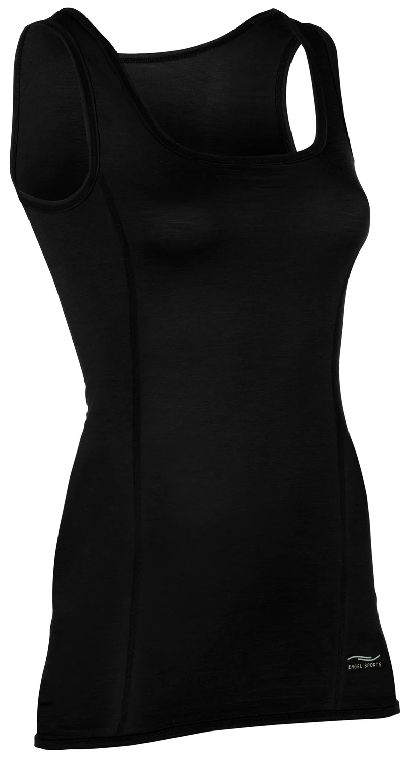 Engel Sports - dame - sports top - slim fit - sort
