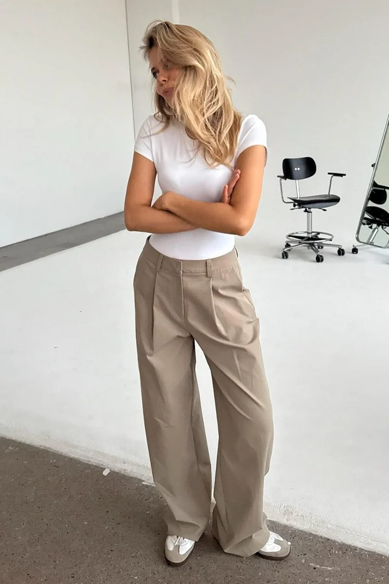 BYIC - Celinaic Pants A2351 - Khaki