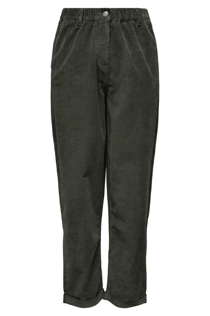 Only - Onlflora Ela Cord Carrot Pant - 4411589 Rosin