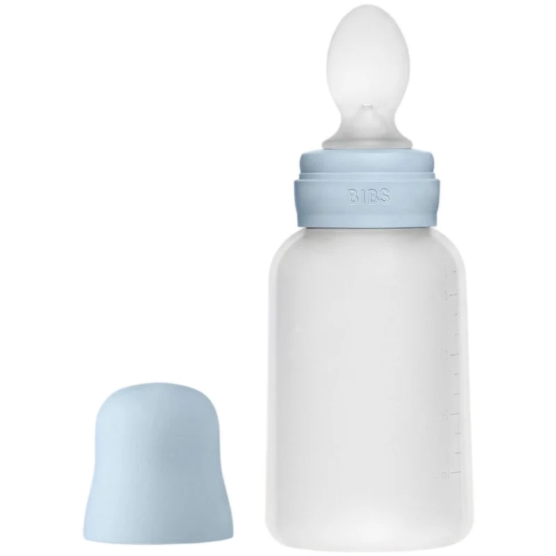 Bibs Baby Blue Skje Feeder Squeeze