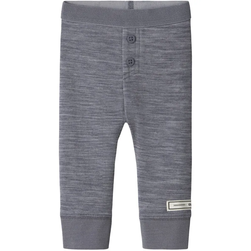 Name It Folkstone Gray Nbmwyla Wo/Vi Longjohn