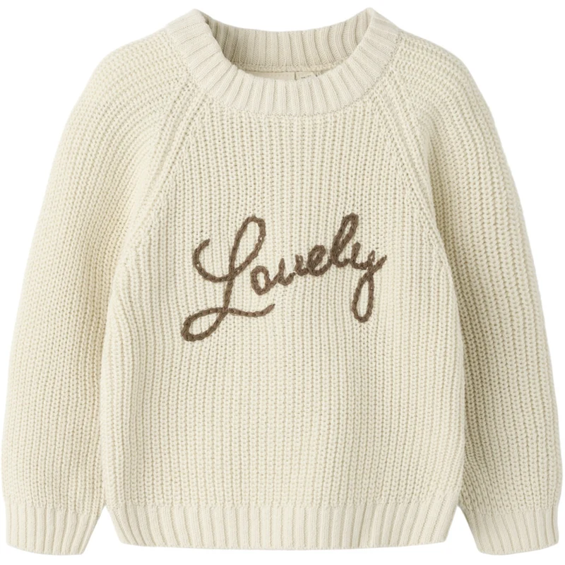 Lil'Atelier Turtledove Lovely Nmfemlen Emb Strikk Lil