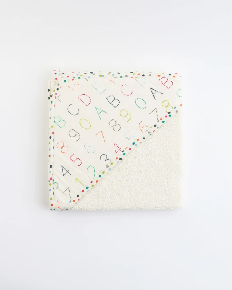 Alphabet Hooded Towel