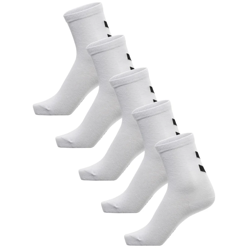 Make My Day sokkar, 5 pør, Bright White
