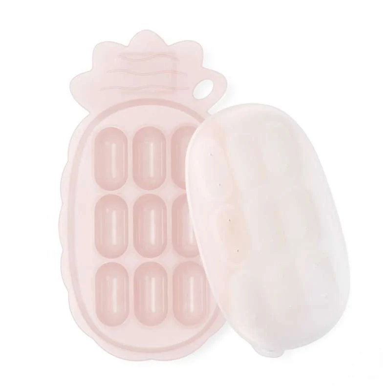 Haakaa Pineapple Frysebakke til Food Feeder Smagesut - Blush