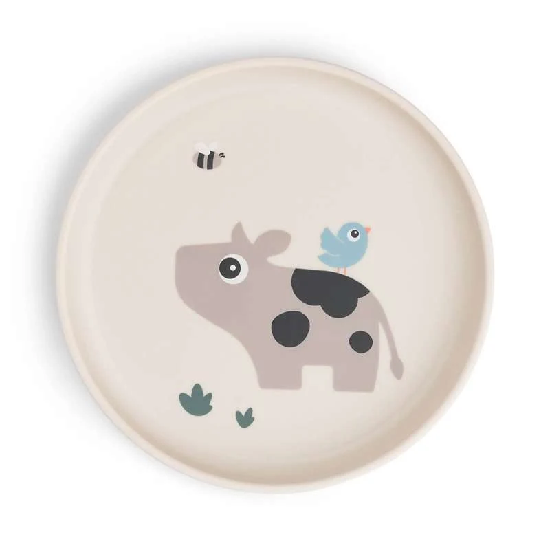 Done By Deer Foodie Tallerken - Tiny Farm - Sand