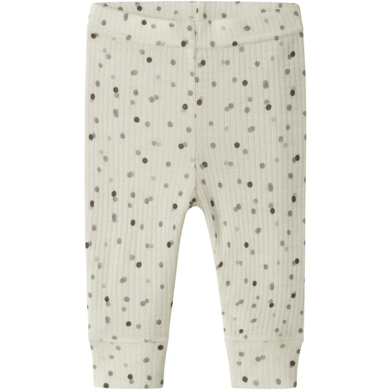 Name It Snow White Double Dots Nbfwomi Wo/Mo Leggings