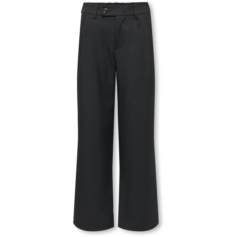 kids ONLY Black Kogmiles Pleat Wide Bukser Tlr