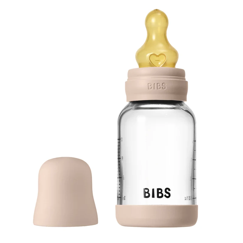 Glasfløska, 120 ml, Latex, Blush