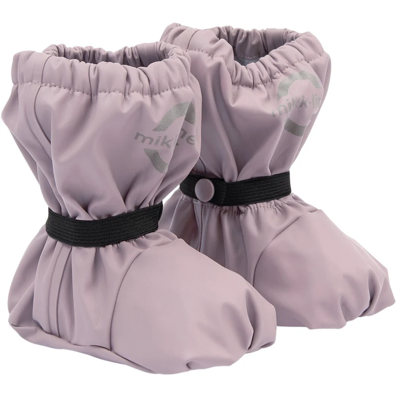 Mikk-Line Twilight Mauve Pu Rain Footies M/ Fleece