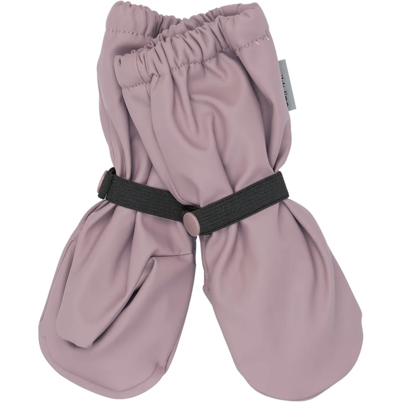 Mikk-Line Twilight Mauve Pu Rain Votter M/ Fleece