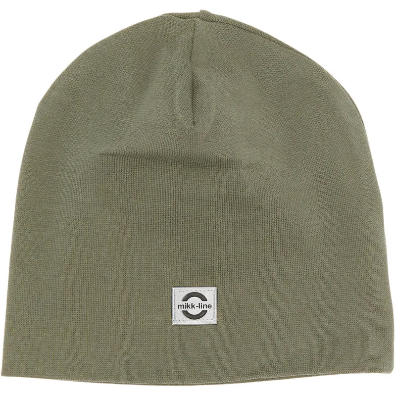 Mikk-Line Dusty Olive Bomull Lue - Solid