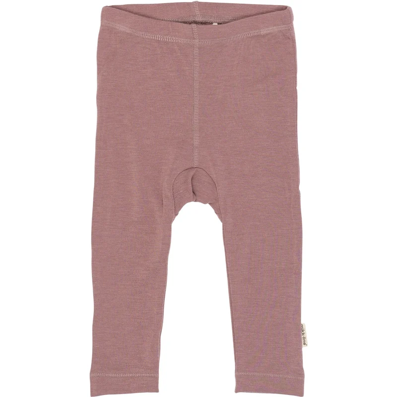 Mikk-Line Twilight Mauve Wool/Bamboo Legging